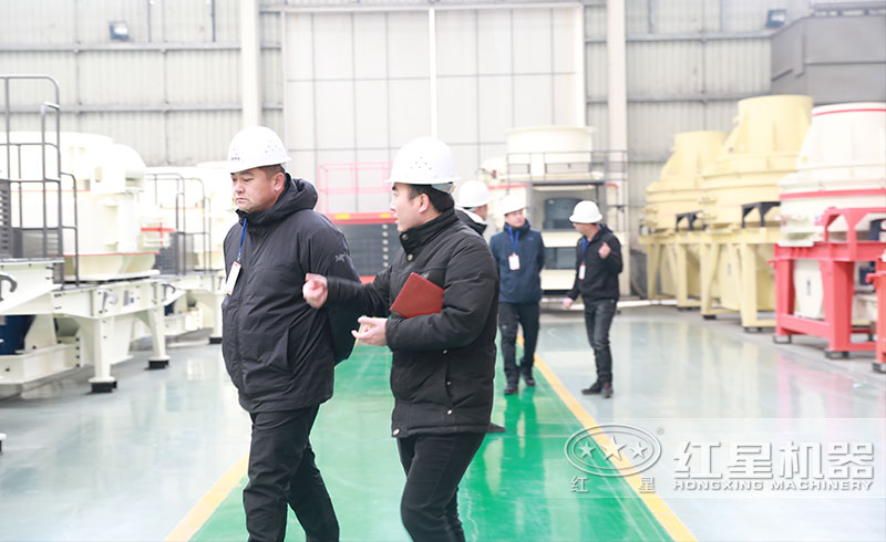 客户到华体会官方网页版-华体会(中国)
生产车间实地考察