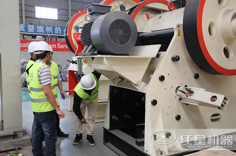 红星客户到厂参观石料加工华体会官方网页版-华体会(中国)
